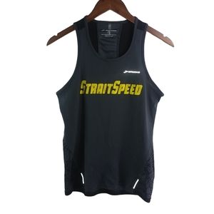 Brooks Strait Speed XS Running Black Tank Top